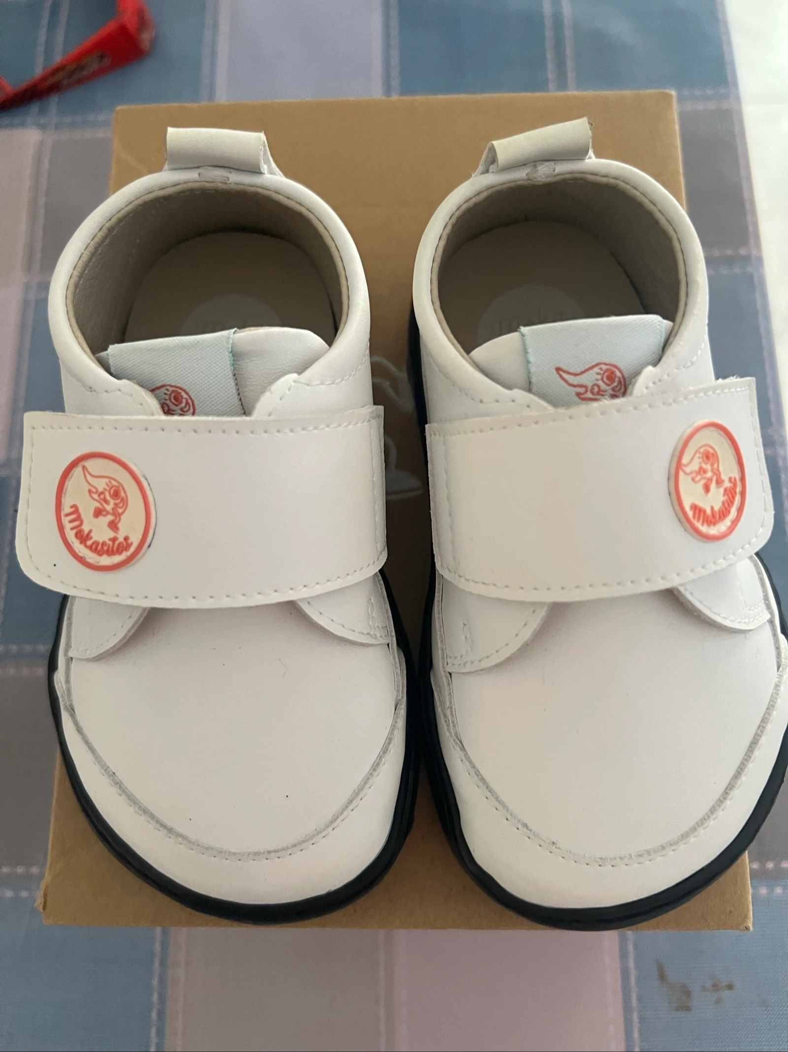 Mocassins brancos tamanho 22 – photo 2